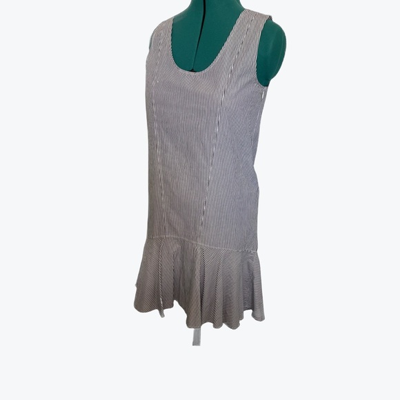 Jenni Kane Striped Mini Dress, Medium - Picture 4 of 12